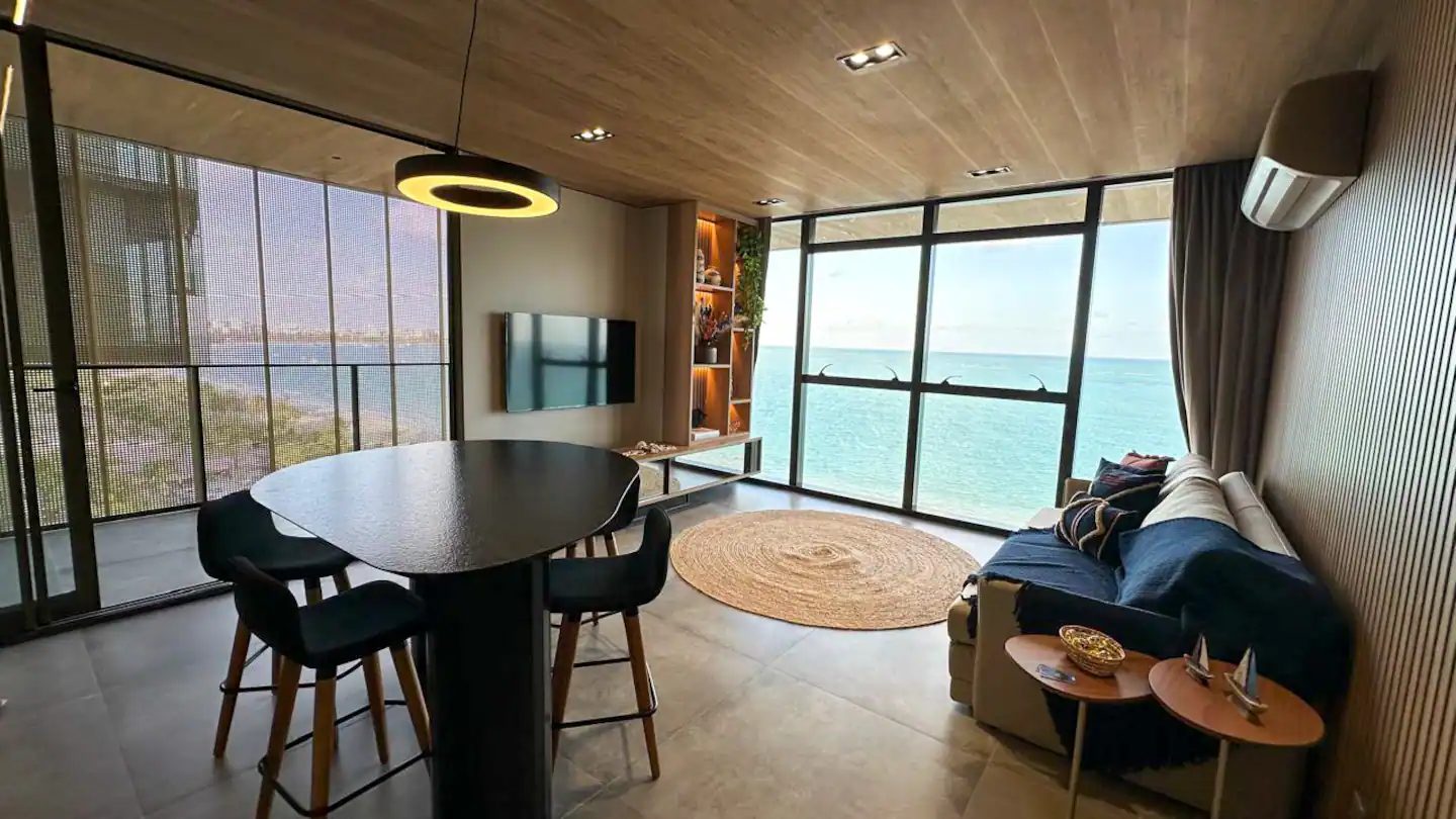 Apto Exclusivo Frente Mar Varanda New Time 1207
